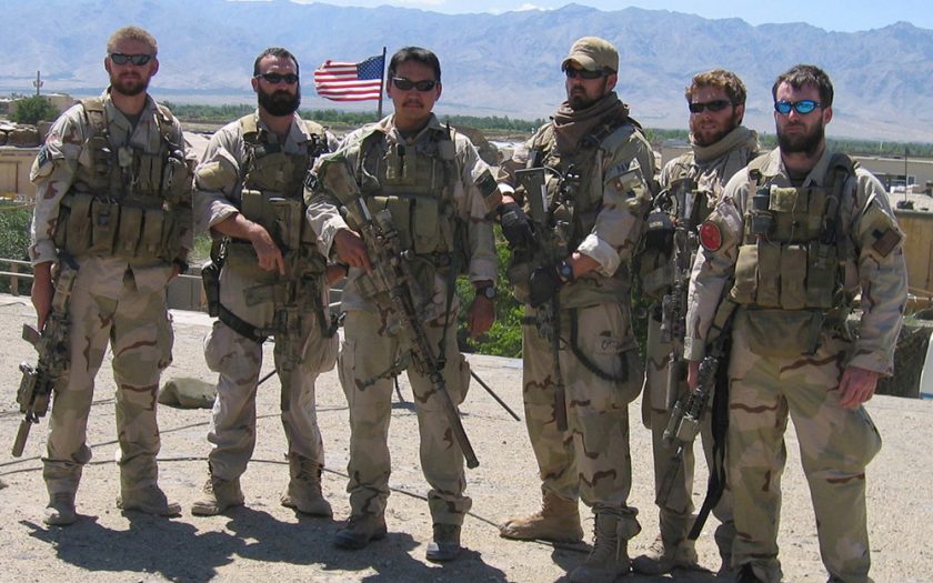 在阿富汗作戰的海豹特戰隊員