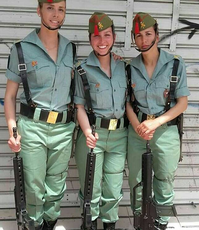 西班牙兵團 女性戰士