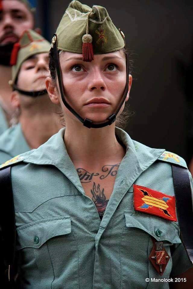 西班牙兵團 女兵