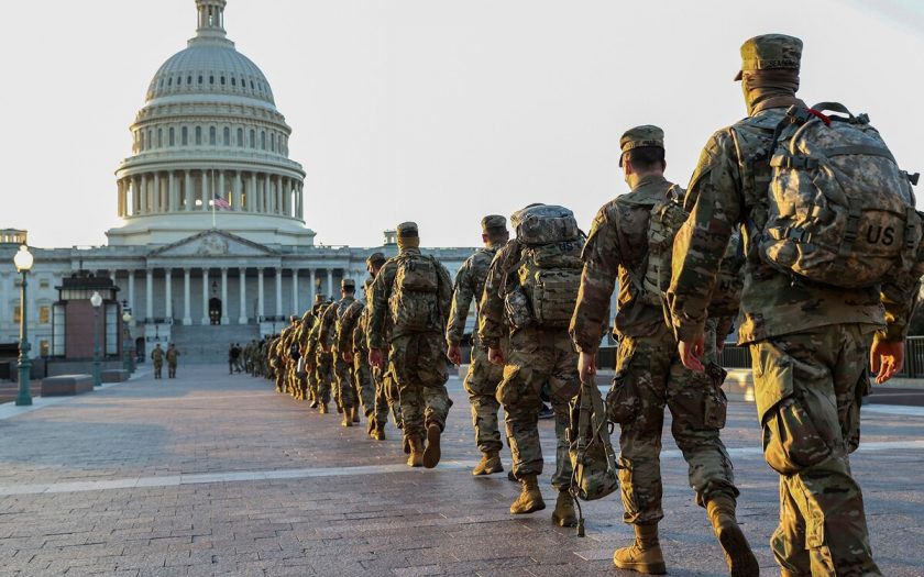 FBI vets thousands of National Guard troops heading to Washington DC