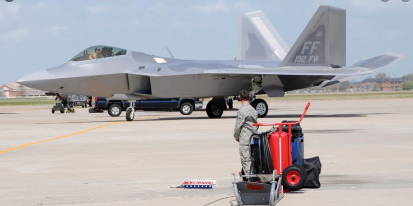 Virginia Air Guard receives new F-22 Raptor flagship