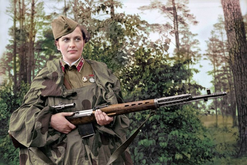 蘇聯紅軍女狙擊手