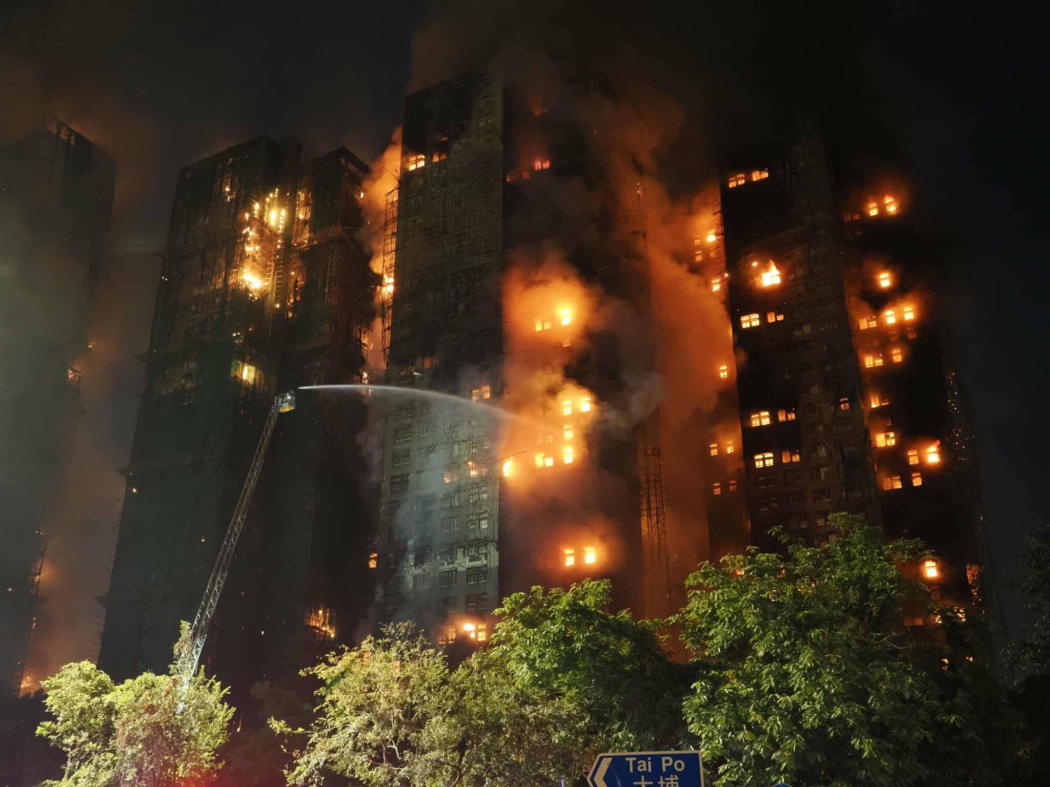 大部分雲梯車對超高大樓火警施救能力有限